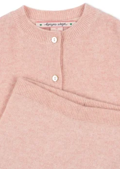 Konges Sløjd Overdele|Underdele|dio cashmere sæt - ROSE MELANGE rosemelange