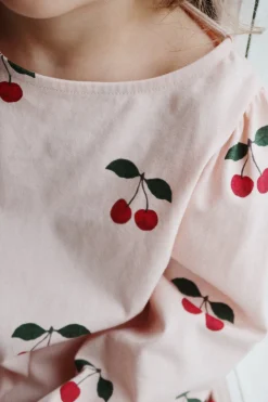 Konges Sløjd Overdele|Drey bluse - MA GRANDE CERISE PEONY magrandecerisepeony