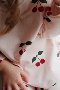 Konges Sløjd Overdele|Drey bluse - MA GRANDE CERISE PEONY magrandecerisepeony