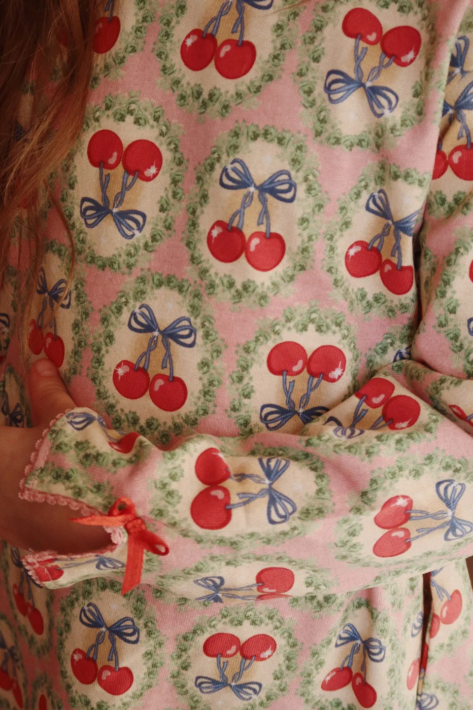 Konges Sløjd Kjoler|Drey kjole - cherry bow cherrybow