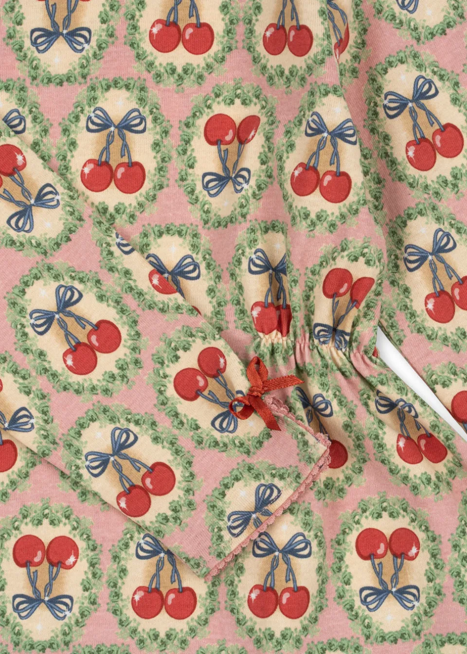 Konges Sløjd Kjoler|Drey kjole - cherry bow cherrybow