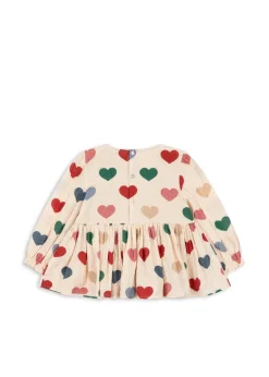 Konges Sløjd Overdele|elin bluse - BON COEUR COLORE FRAPPE boncoeurcolorefrappe