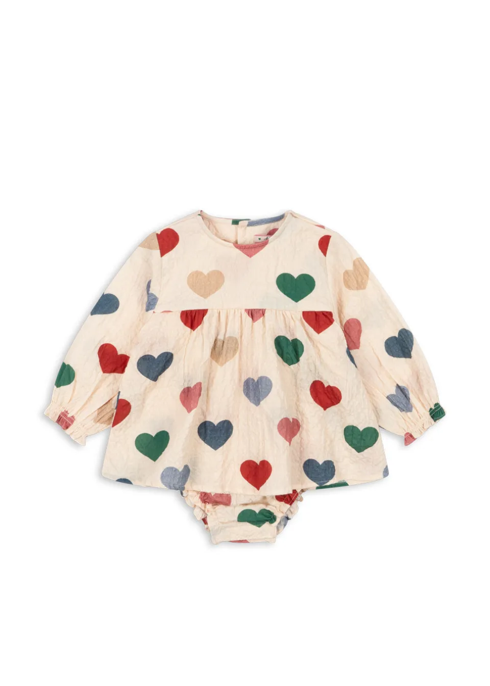 Konges Sløjd Overdele|elin romper - BON COEUR COLORE FRAPPE boncoeurcolorefrappe