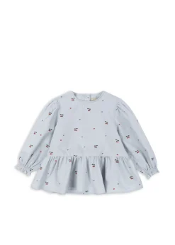 Konges Sløjd Overdele|evia bluse - CHERRY BLUE COEUR cherrybluecoeur