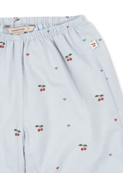 Konges Sløjd Underdele|evia bukser - CHERRY BLUE COEUR cherrybluecoeur