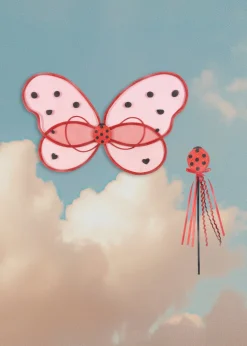Konges Sløjd Kreativ & Spil|Fairy ladybug kostume - ladybug glitter ladybugglitter