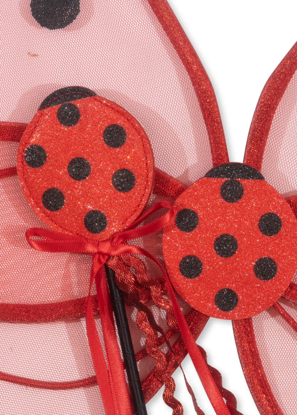 Konges Sløjd Kreativ & Spil|Fairy ladybug kostume - ladybug glitter ladybugglitter