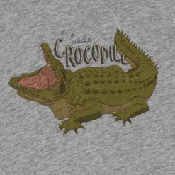 Konges Sløjd Overdele|famo tee - GREY MELANGE greymelange