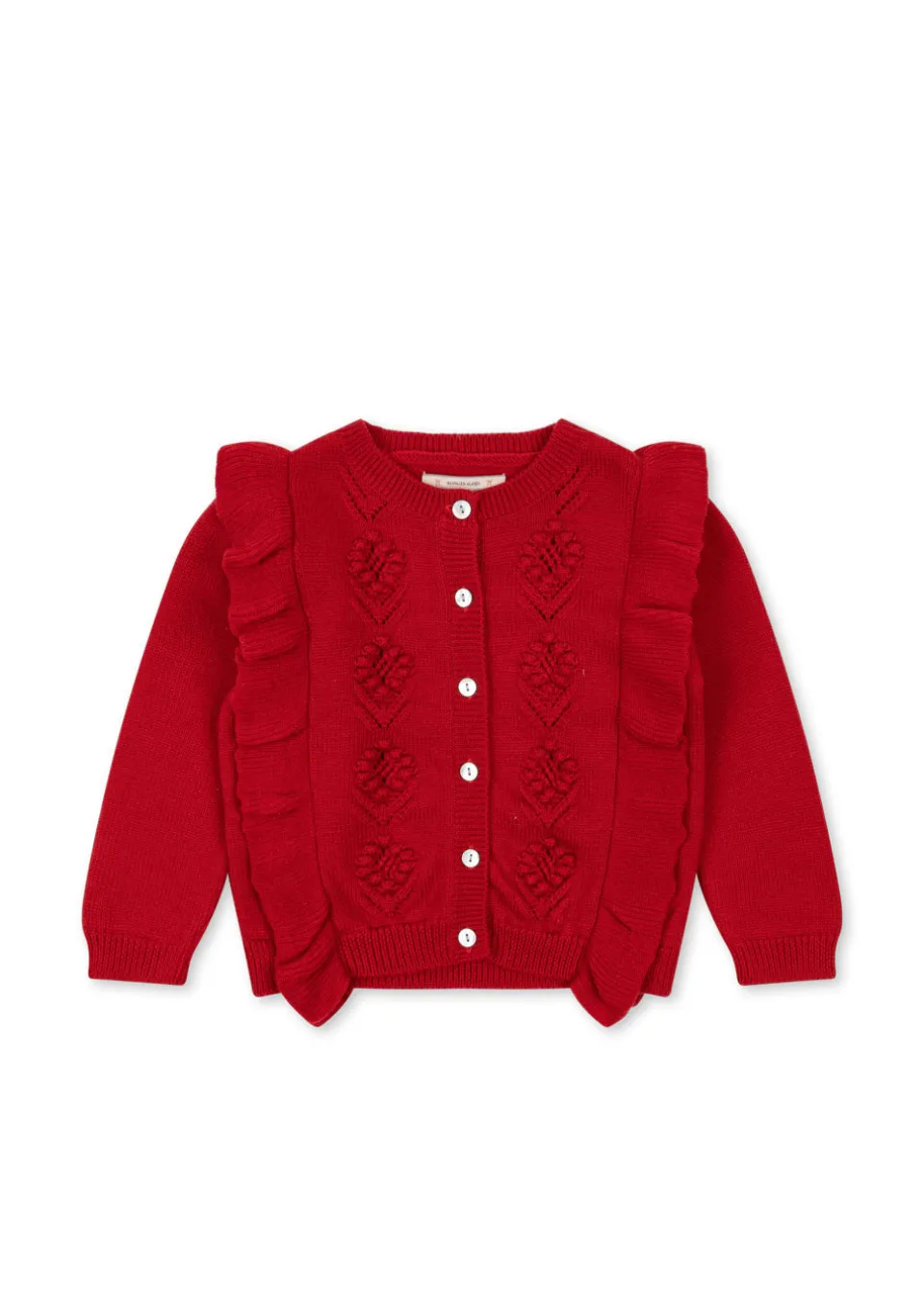 Konges Sløjd Overdele|FIOL CARDIGAN - BARBADOS CHERRY barbadoscherry