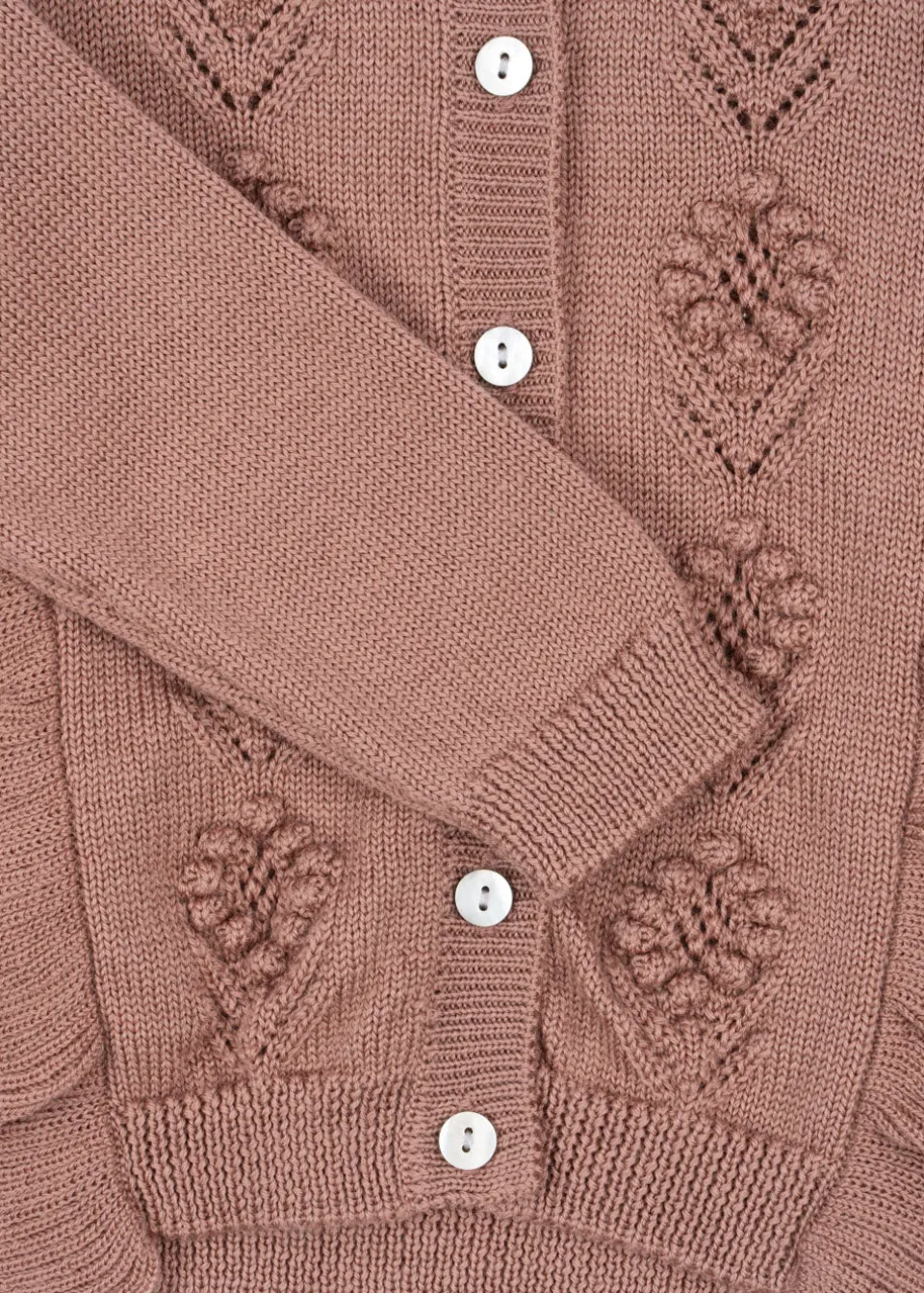 Konges Sløjd Overdele|FIOL CARDIGAN - burlwood