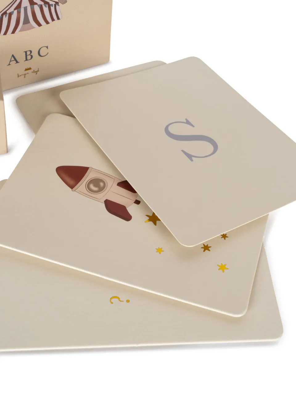 Konges Sløjd Kreativ & Spil|flashcards - alphabet