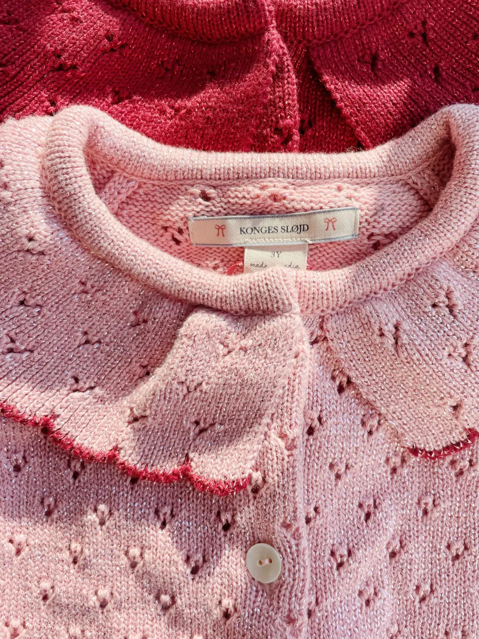 Konges Sløjd Overdele|Holiday cardigan - mellow rose mellowrose