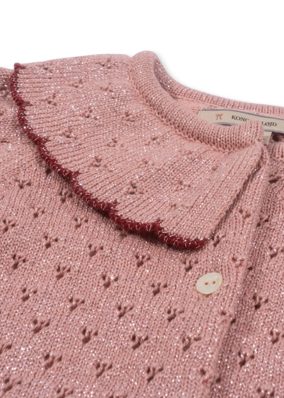 Konges Sløjd Overdele|Holiday cardigan - mellow rose mellowrose
