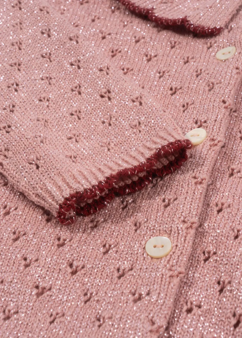 Konges Sløjd Overdele|Holiday cardigan - mellow rose mellowrose