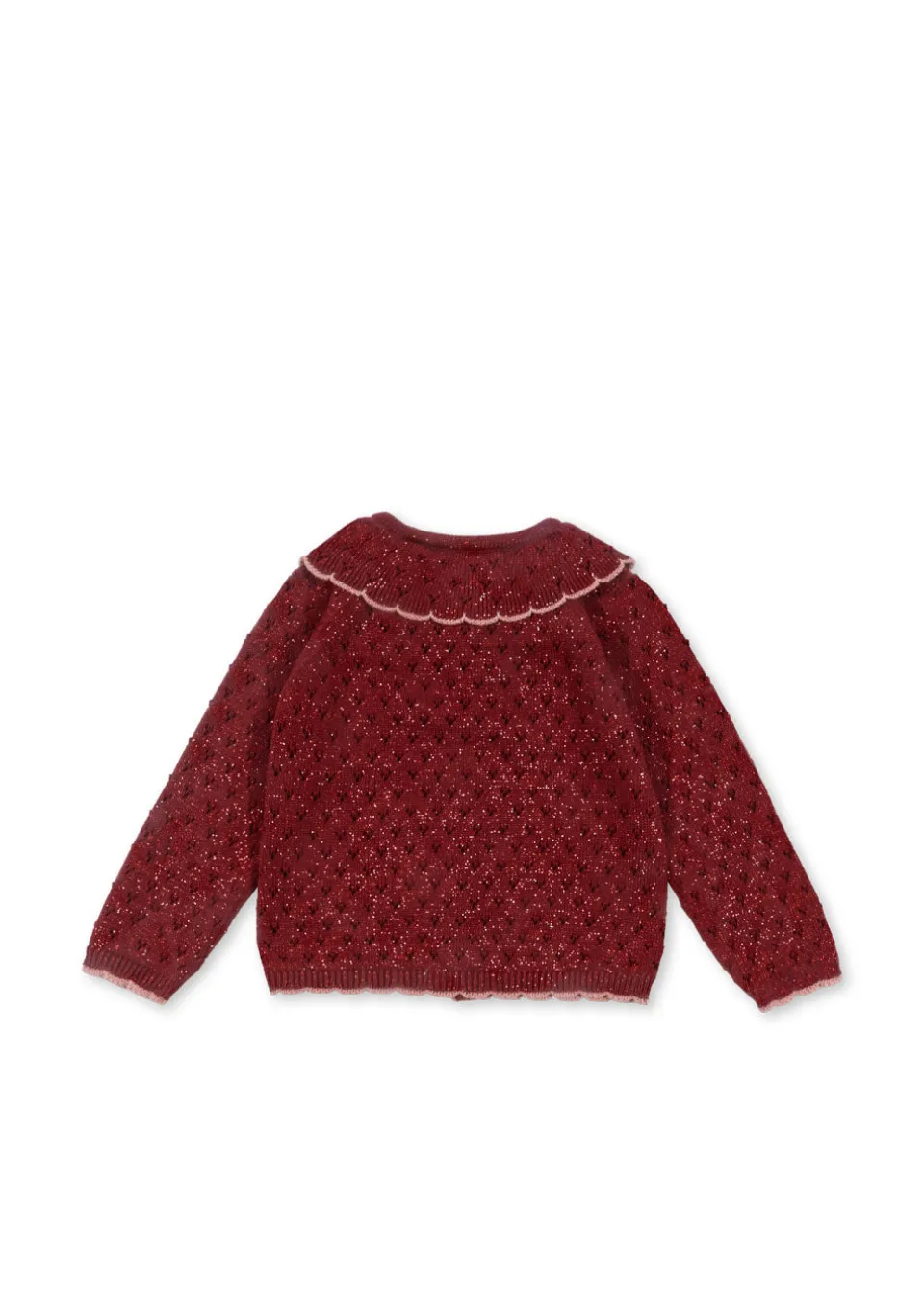 Konges Sløjd Overdele|Holiday cardigan - red dahlia reddahlia