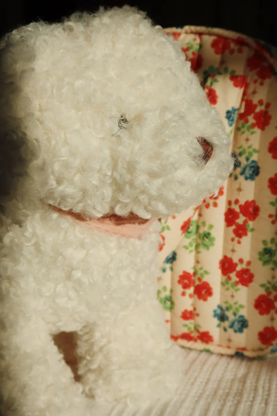 Konges Sløjd Bamser|Hundehvalpen Yvette - off white offwhite
