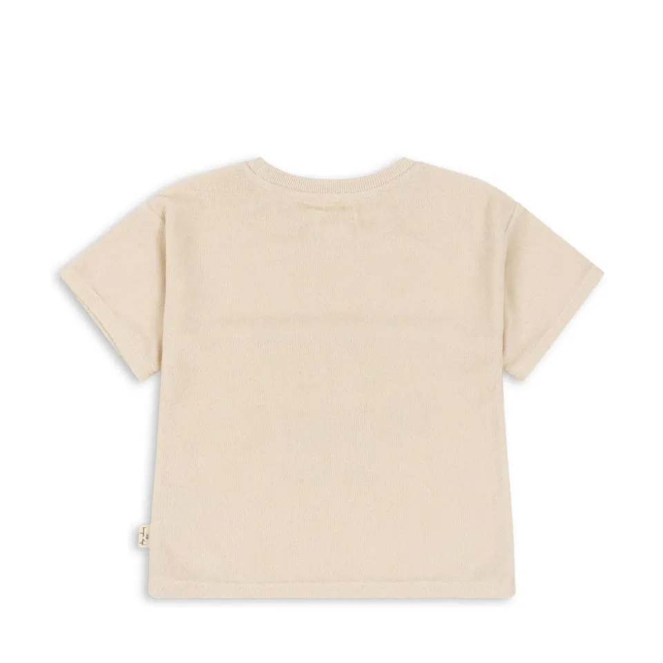 Konges Sløjd Overdele|itty tee - ANTIQUE WHITE antiquewhite