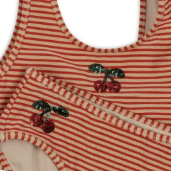 Konges Sløjd Badetøj|jade bikini - GLITTER STRIPE glitterstripe