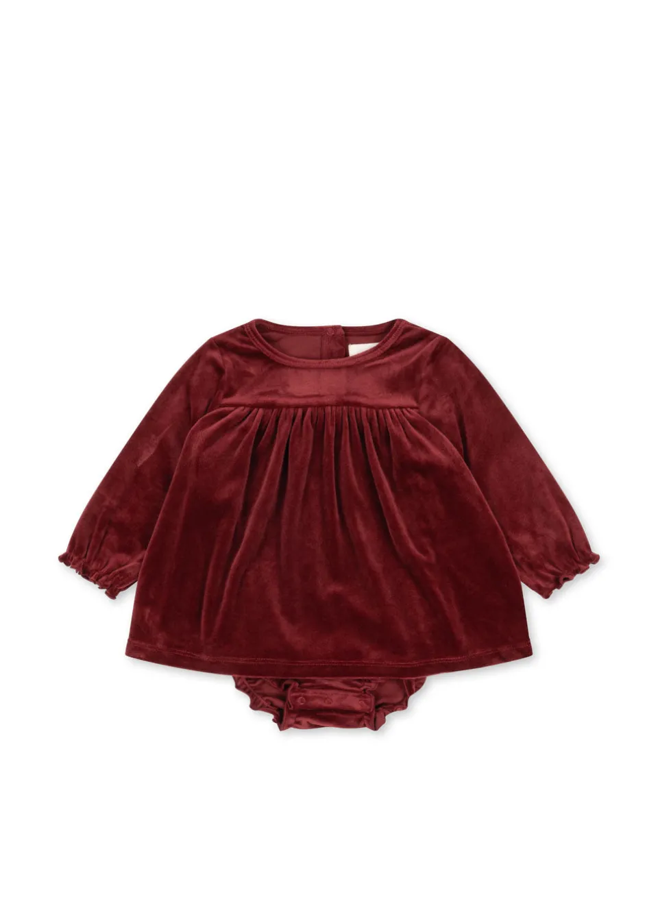 Konges Sløjd Overdele|Jingle twinkle romper - red dahlia reddahlia