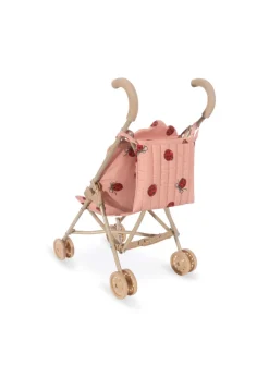 Konges Sløjd Dukker & Tilbehør|Ladybug dukkeklapvogn - ladybug glitter ladybugglitter