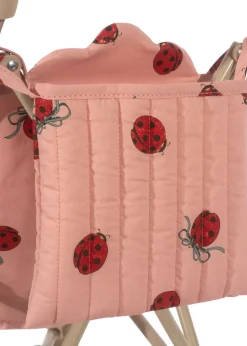 Konges Sløjd Dukker & Tilbehør|Ladybug dukkeklapvogn - ladybug glitter ladybugglitter