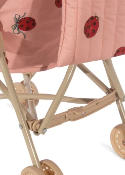 Konges Sløjd Dukker & Tilbehør|Ladybug dukkeklapvogn - ladybug glitter ladybugglitter