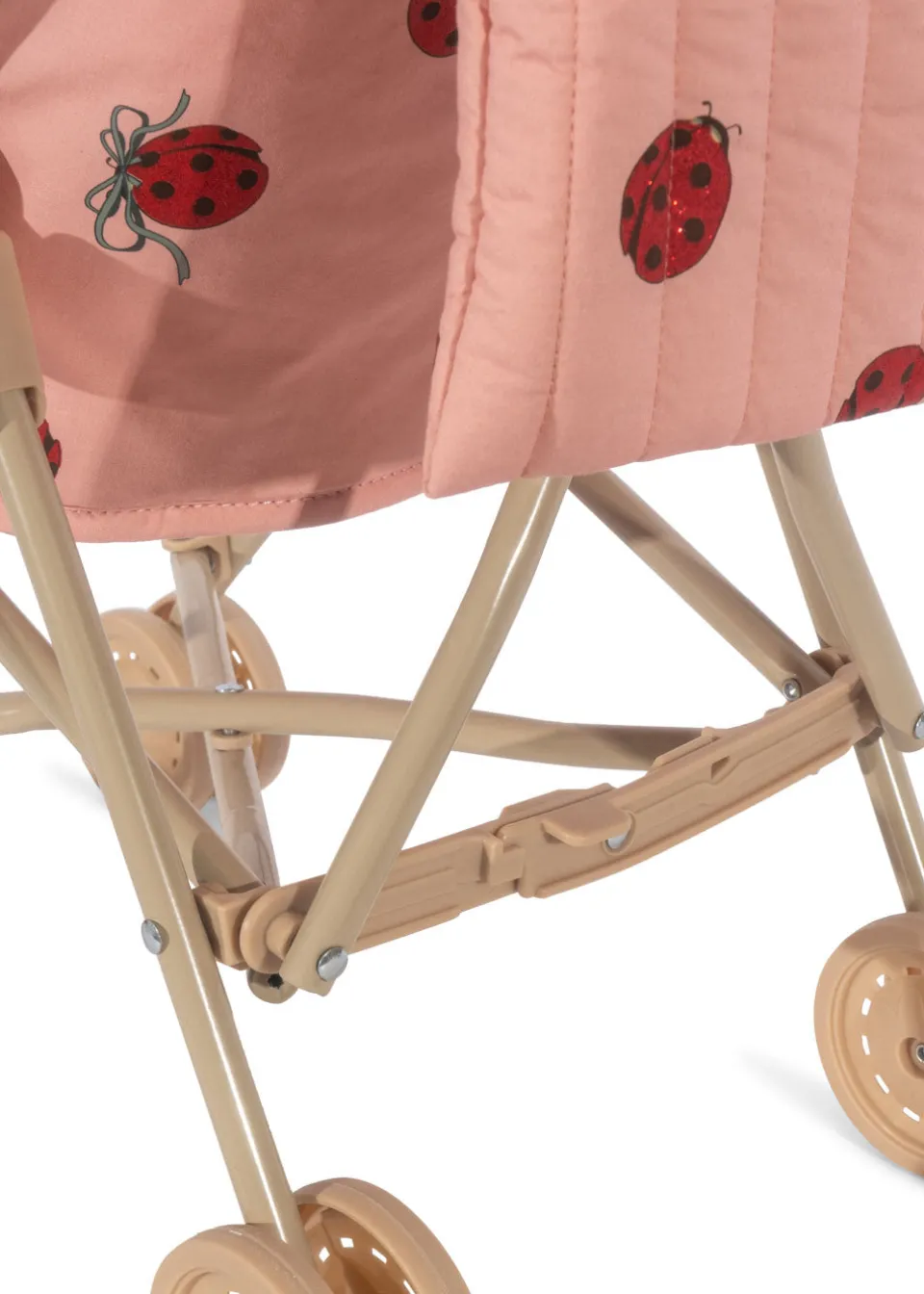 Konges Sløjd Dukker & Tilbehør|Ladybug dukkeklapvogn - ladybug glitter ladybugglitter