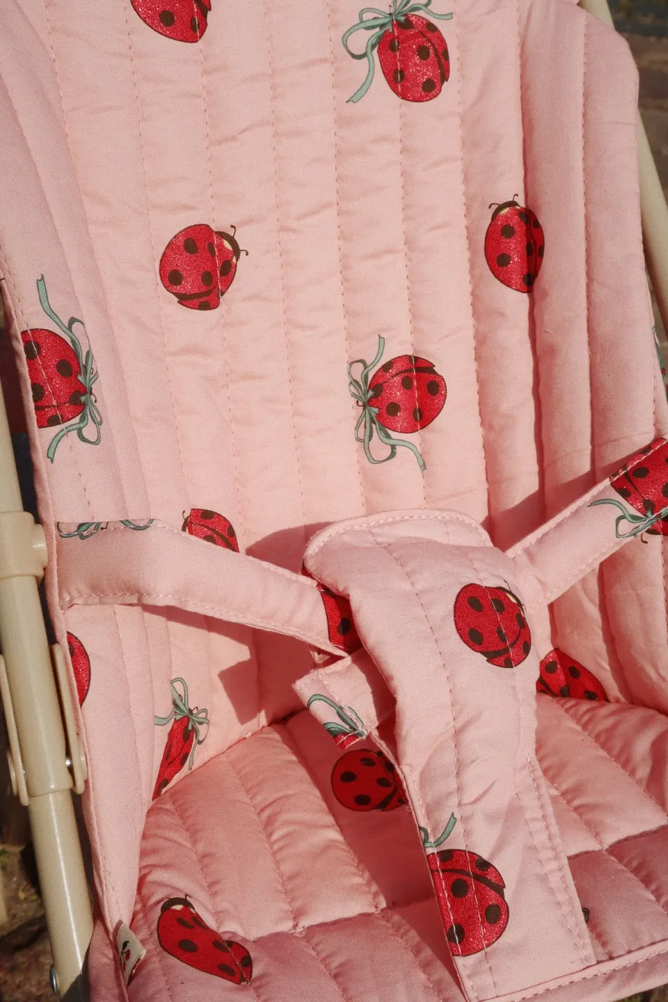 Konges Sløjd Dukker & Tilbehør|Ladybug dukkeklapvogn - ladybug glitter ladybugglitter