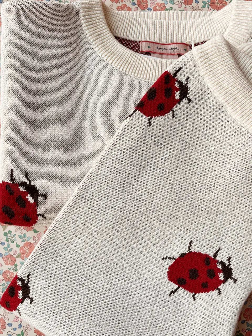 Konges Sløjd Overdele|Lapis bluse - ladybug