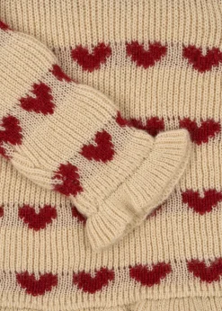 Konges Sløjd Overdele|Laula sweater - heart