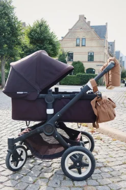 Konges Sløjd Tasker|Pusletid|lille pusletaske - WALNUT LEMON walnutlemon