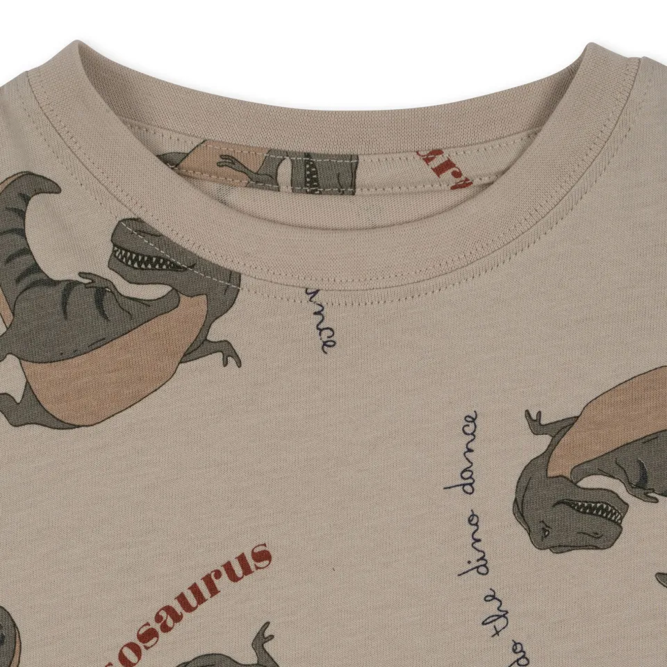Konges Sløjd Overdele|lin tee - dansosaurus