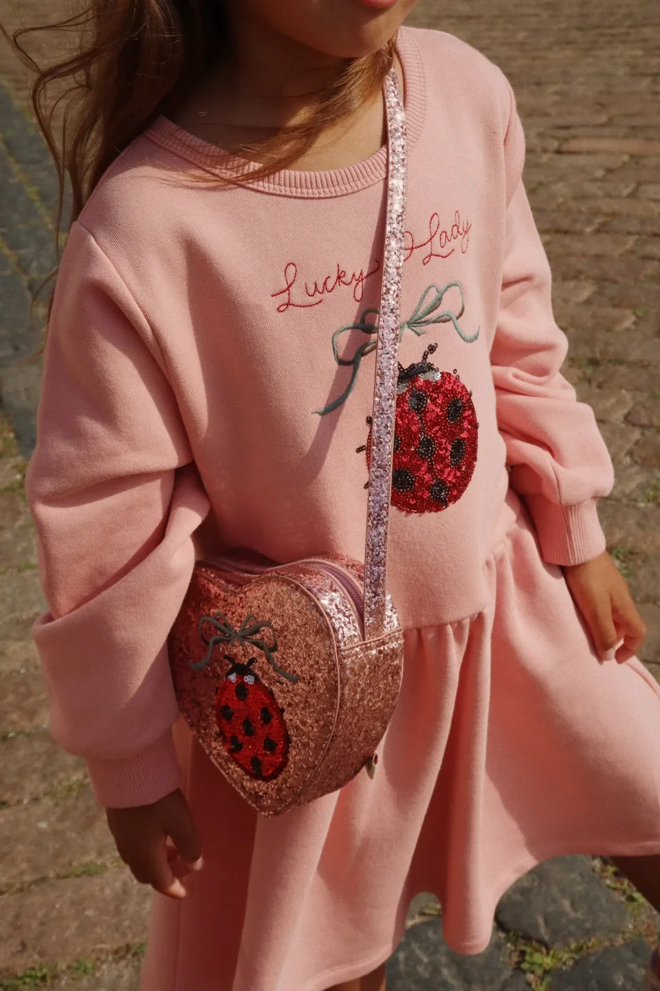 Konges Sløjd Kjoler|Lou ladybug Kjole - ladybug glitter ladybugglitter