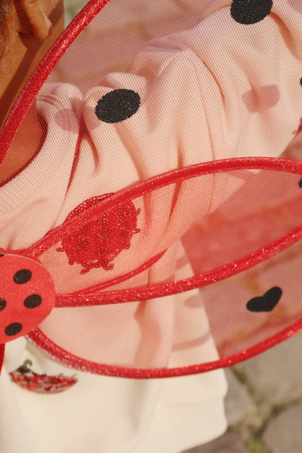 Konges Sløjd Overdele|Lou Ladybug Sweatshirt - ladybug glitter ladybugglitter