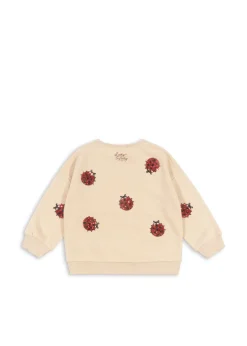 Konges Sløjd Overdele|Lou Ladybug Sweatshirt - ladybug glitter ladybugglitter