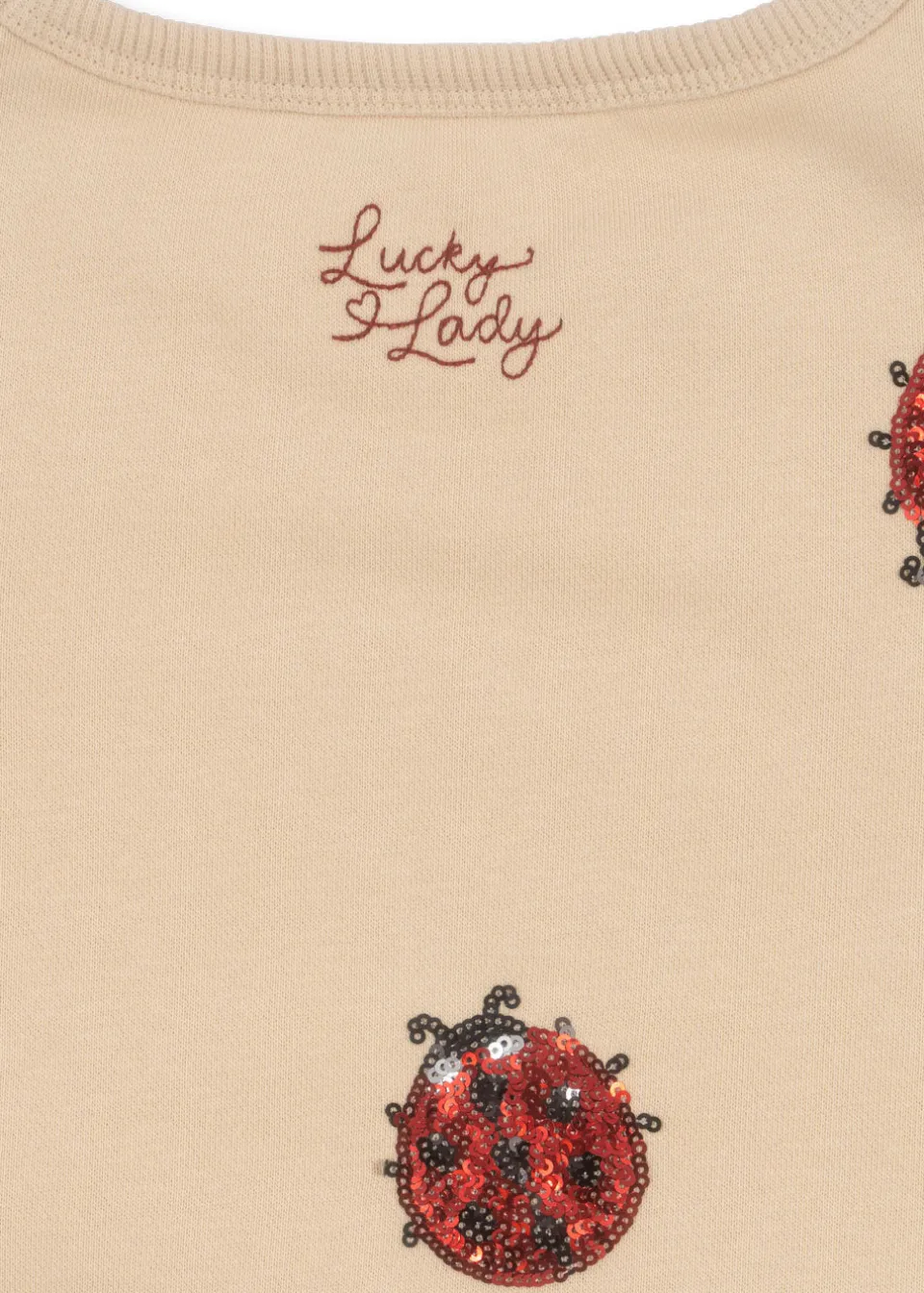 Konges Sløjd Overdele|Lou Ladybug Sweatshirt - ladybug glitter ladybugglitter