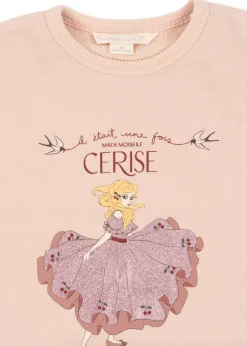 Konges Sløjd Overdele|LOU SWEATSHIRT - CAMEO ROSE cameorose