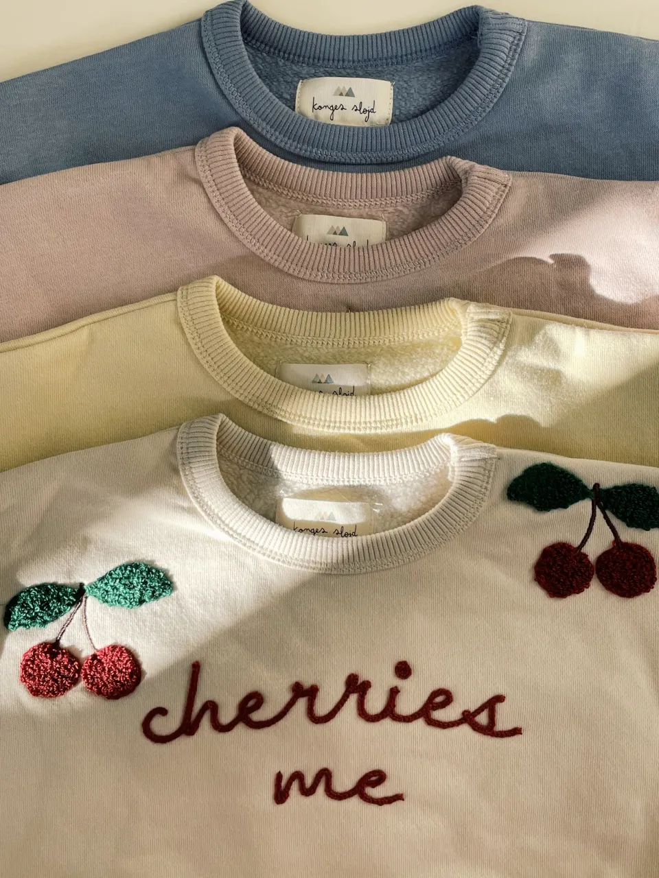 Konges Sløjd Overdele|lou sweatshirt - FRENCH OAK frenchoak