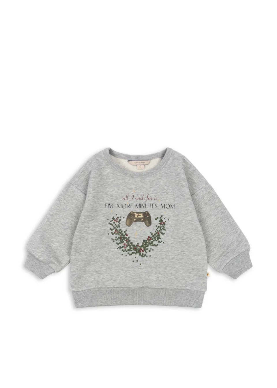 Konges Sløjd Overdele|lou sweatshirt - grey melange greymelange