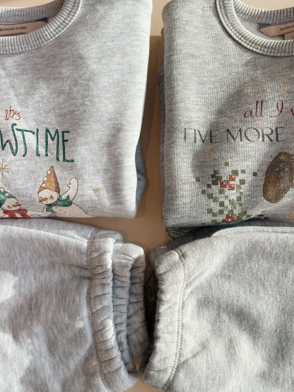 Konges Sløjd Overdele|lou sweatshirt - grey melange greymelange