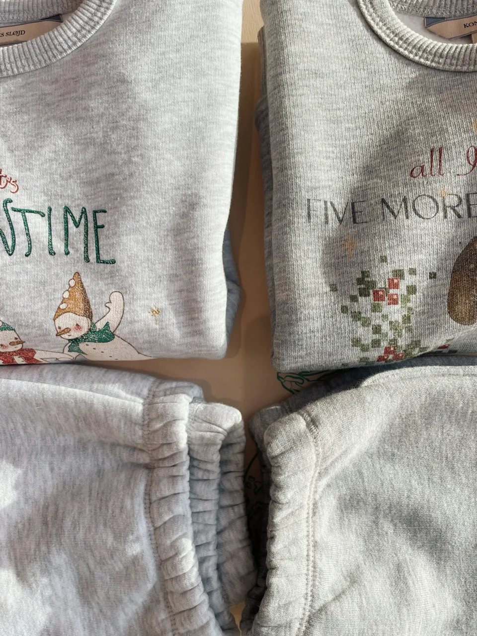 Konges Sløjd Overdele|lou sweatshirt - grey melange greymelange