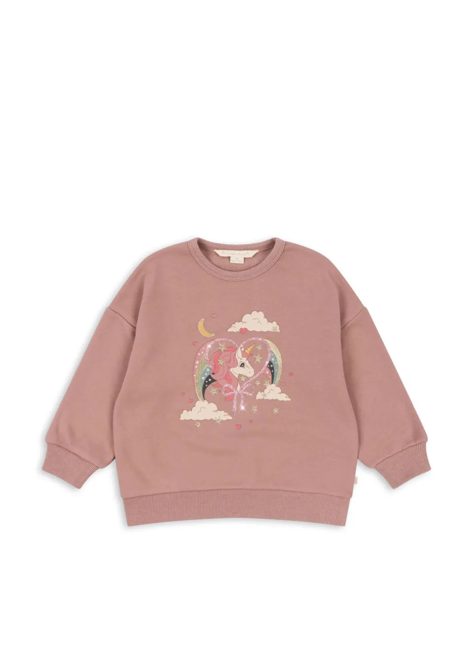Konges Sløjd Overdele|LOU SWEATSHIRT - MAHOGANY ROSE mahoganyrose