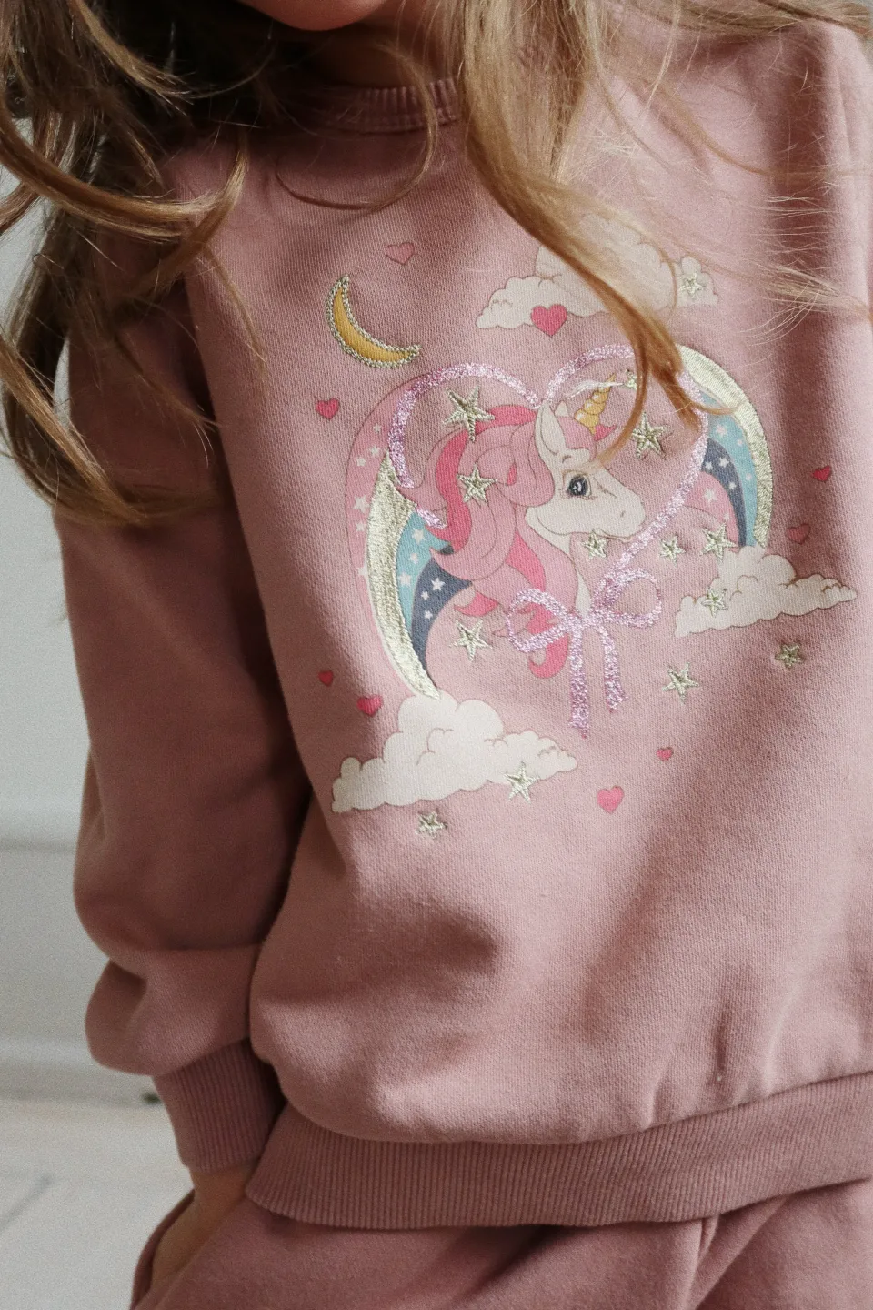 Konges Sløjd Overdele|LOU SWEATSHIRT - MAHOGANY ROSE mahoganyrose