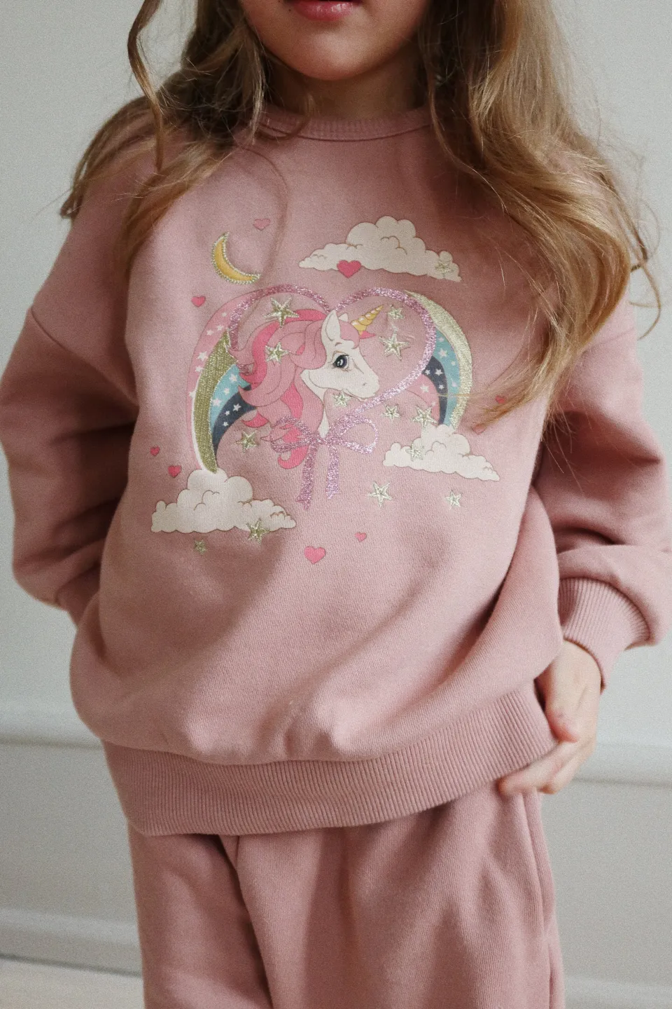 Konges Sløjd Overdele|LOU SWEATSHIRT - MAHOGANY ROSE mahoganyrose