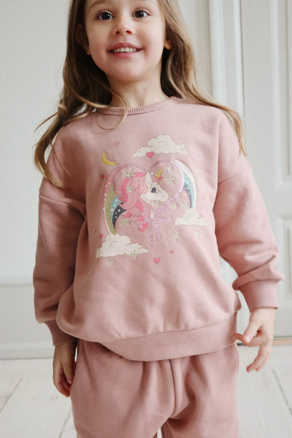 Konges Sløjd Overdele|LOU SWEATSHIRT - MAHOGANY ROSE mahoganyrose
