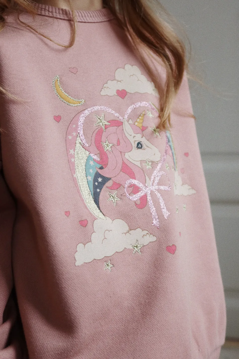 Konges Sløjd Overdele|LOU SWEATSHIRT - MAHOGANY ROSE mahoganyrose
