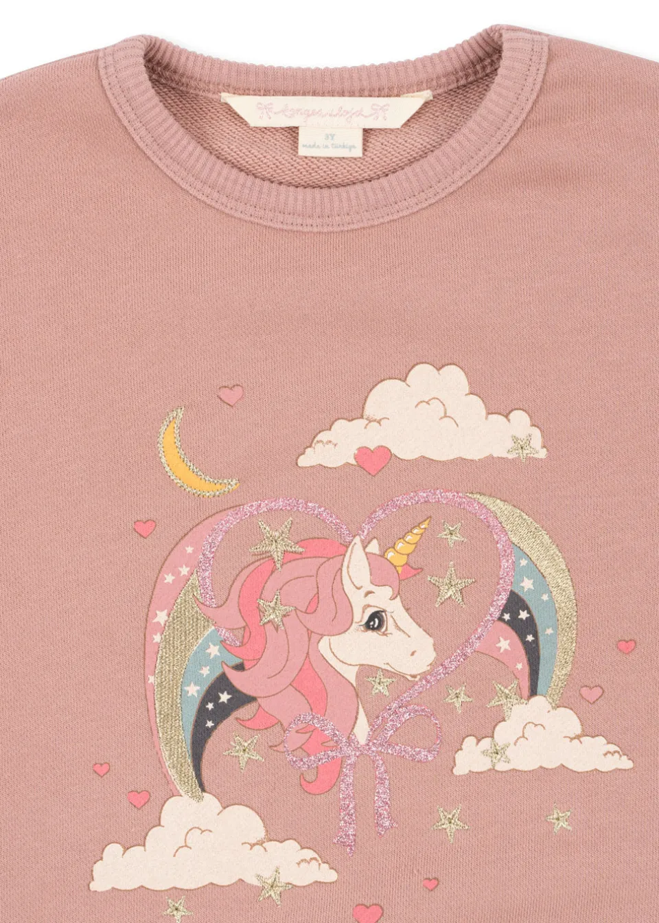 Konges Sløjd Overdele|LOU SWEATSHIRT - MAHOGANY ROSE mahoganyrose