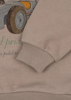 Konges Sløjd Overdele|lou sweatshirt - OXFORD TAN oxfordtan