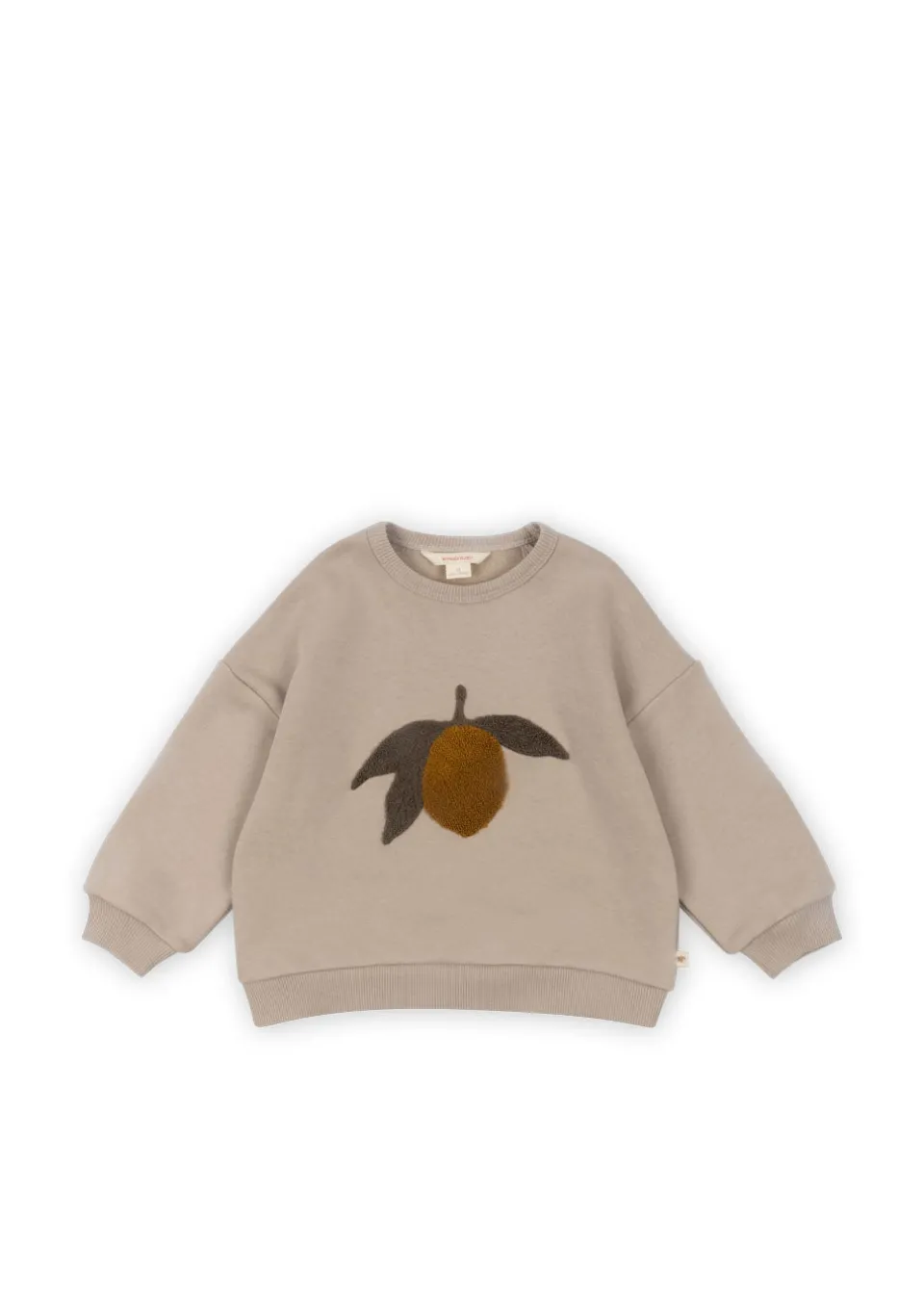 Konges Sløjd Overdele|lou sweatshirt - oxford tan oxfordtan