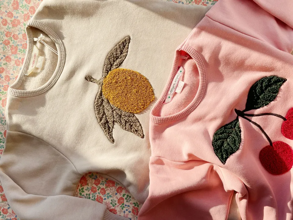 Konges Sløjd Overdele|lou sweatshirt - oxford tan oxfordtan